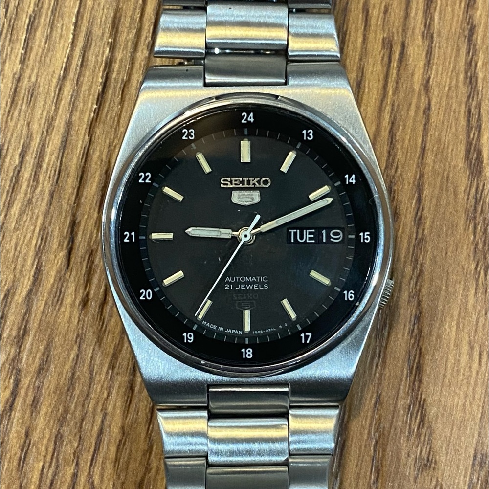 Seiko 5 Railway Time